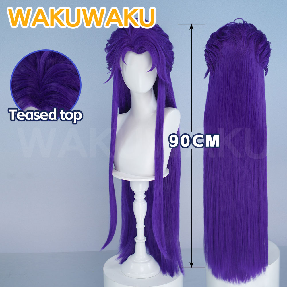 Anime Cosplay Wig Heat Resistant - EM ESTOQUE Peruca de Cosplay Jester