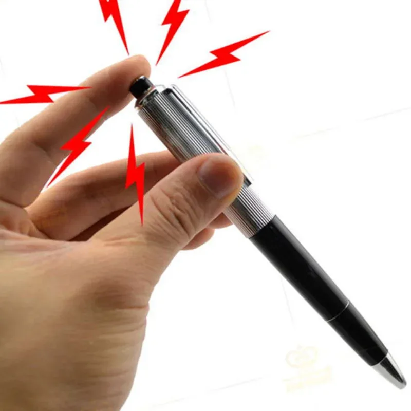 Shock Pen Prank Toy - 1L-1pcs Caneta de Choque Elétrico Criativa,