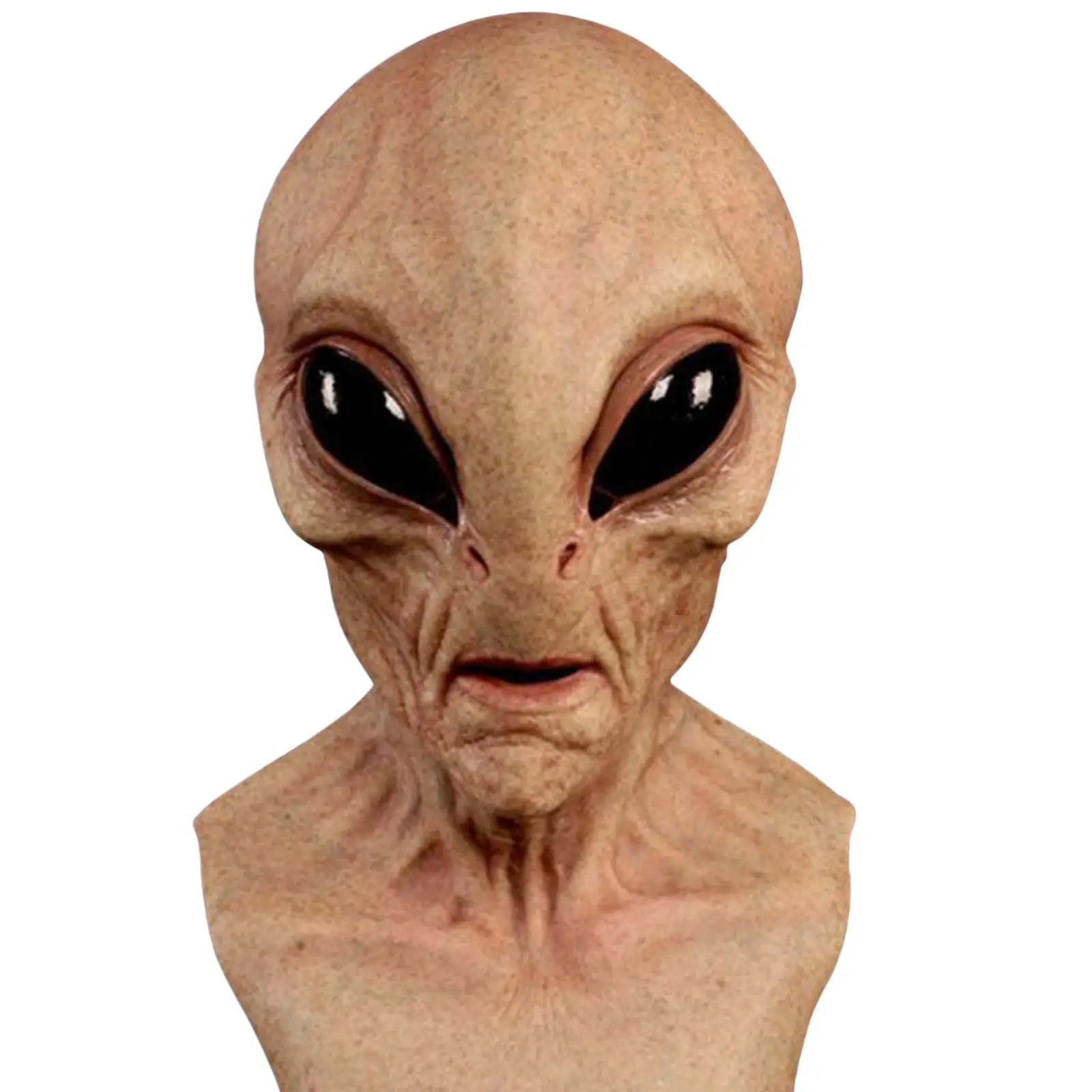 Latex Alien Mask Realistic - Máscara Alienígena de Halloween, Máscara de