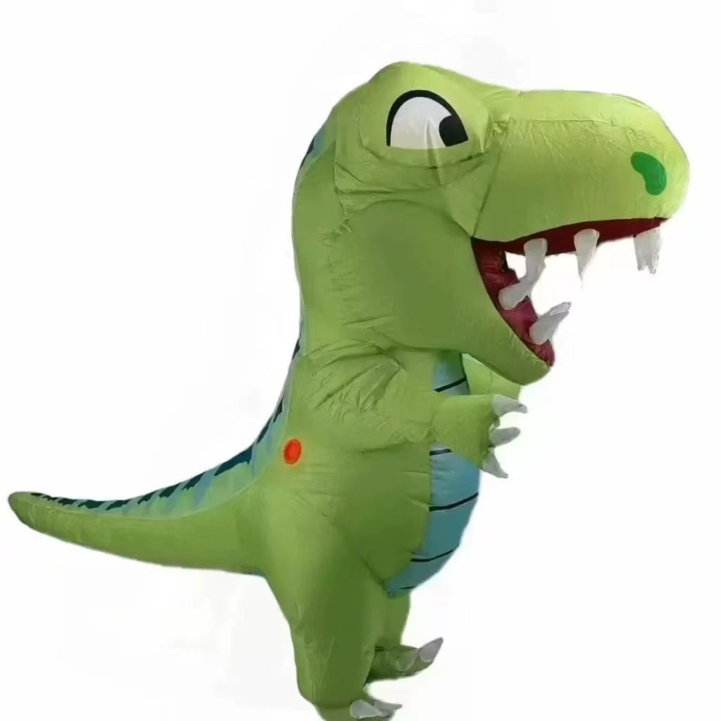 Inflatable Dinosaur Costume Adult - Fantasia Inflável de Dinossauro Cabeçudo Adulto,