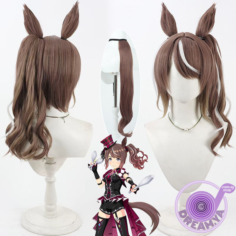 Anime Cosplay Wig Heat Resistant - Peruca de Cosplay Highkey Hallowed Uma