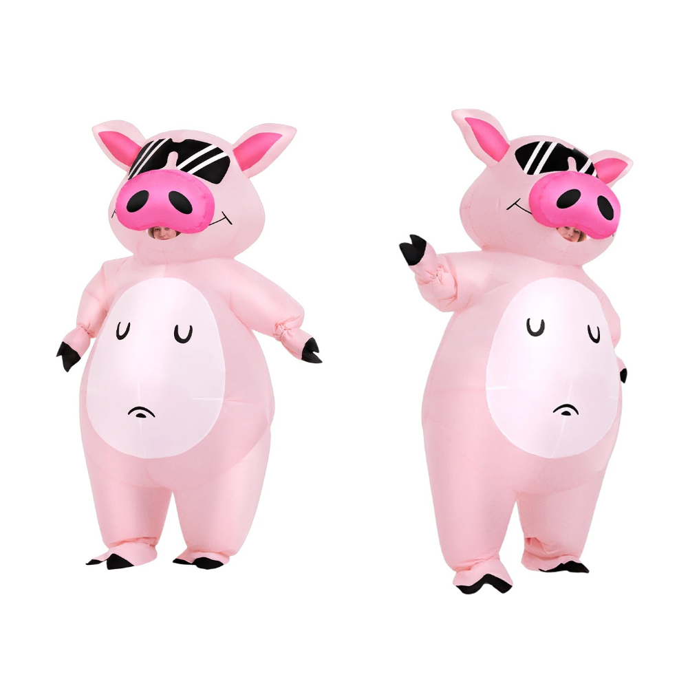 Fantasia Inflável de Porquinho - Costumes avaliação e preço