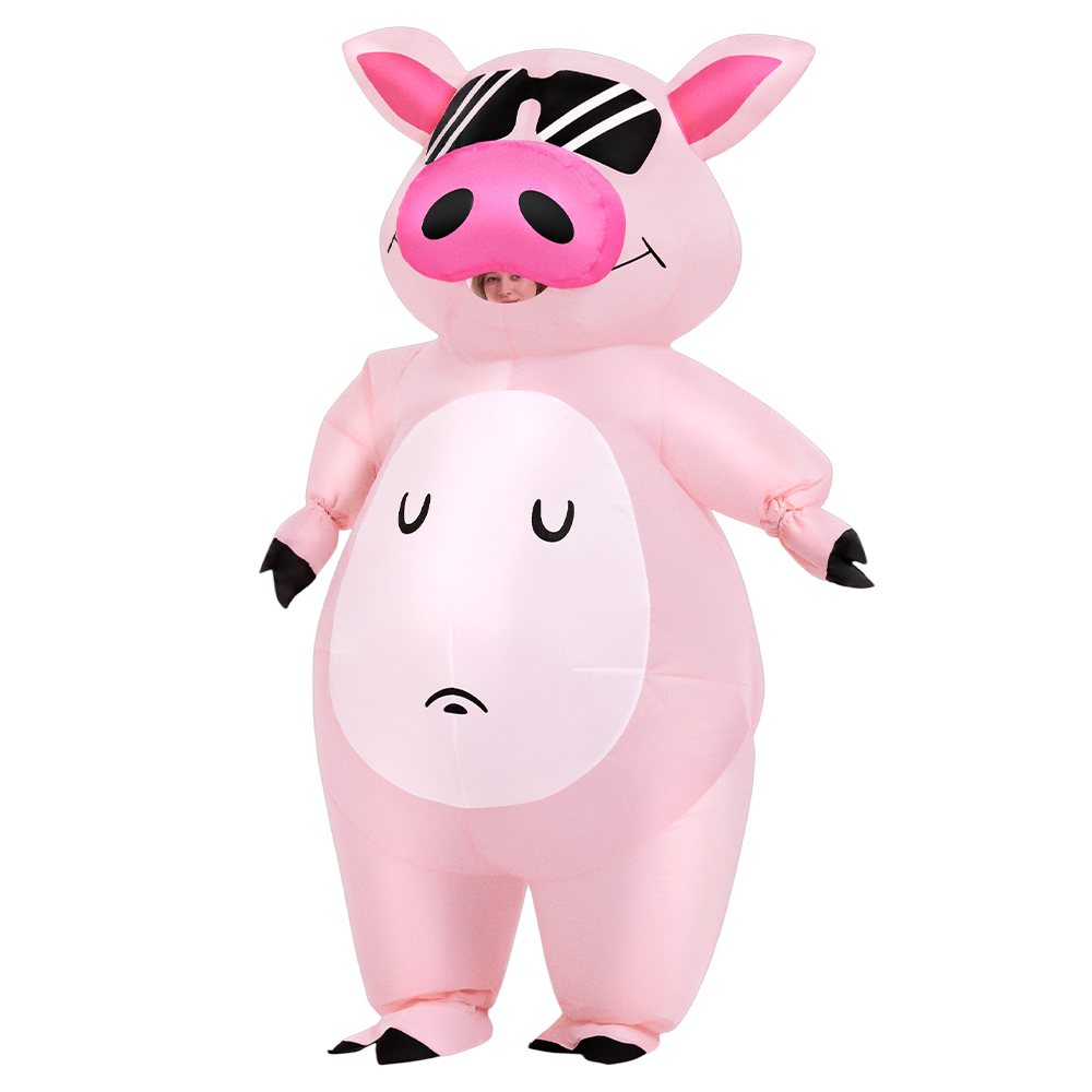 Fantasia Inflável de Porquinho - Costumes avaliação e preço