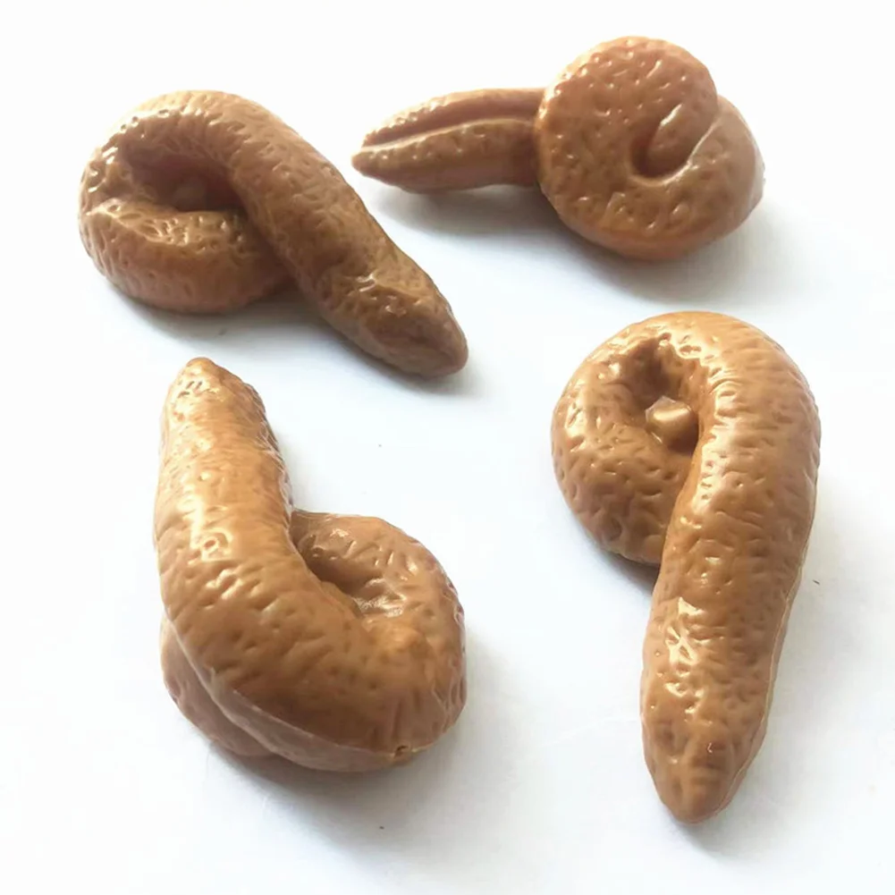 3 pçs realista macio falso cão - Fake Poop Gag Gift avaliação e preço