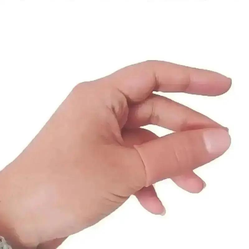 5 pçs/set quente falso macio p - Thumb Tip Magic Trick Set avaliação e preço