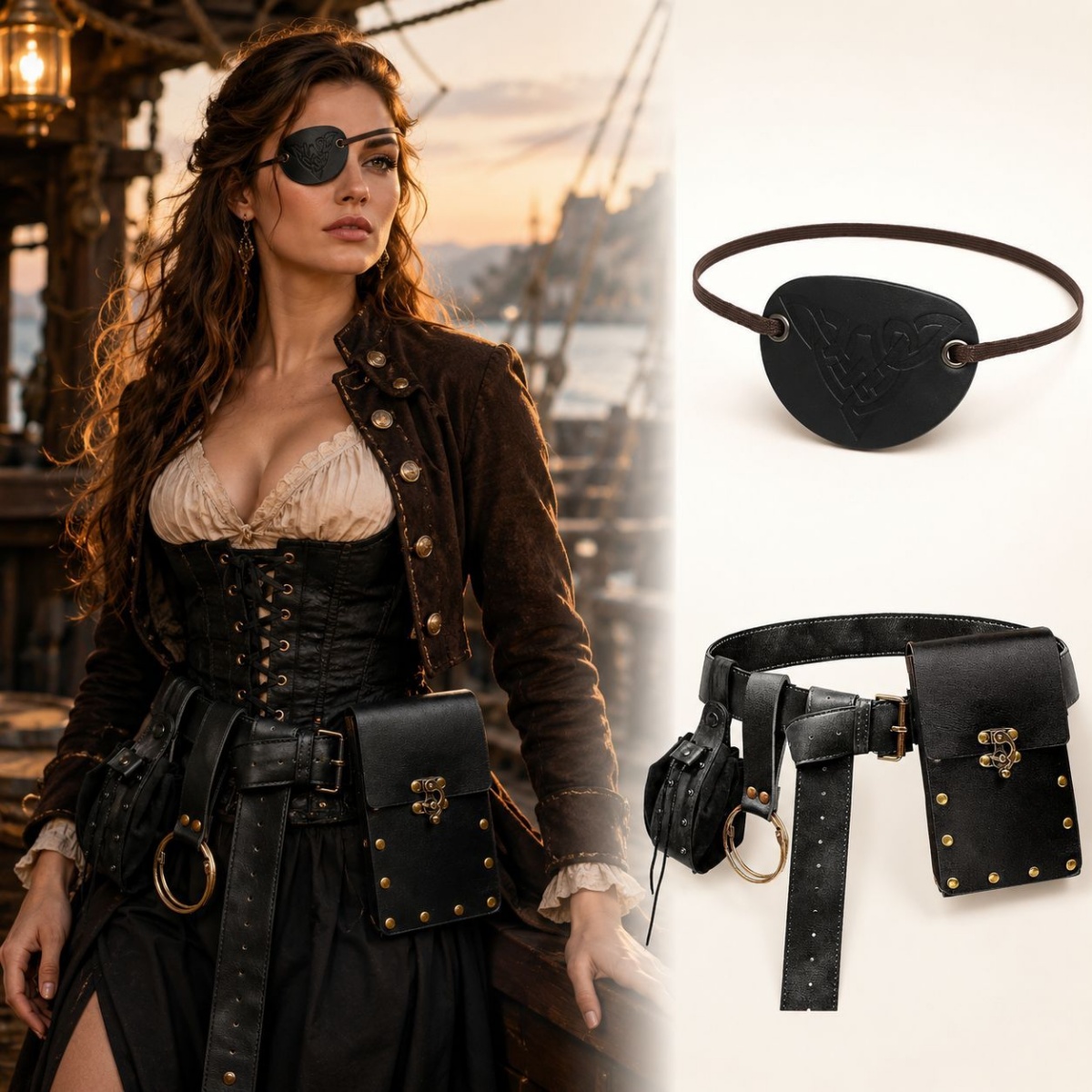 Cintos, bolsas, máscaras para  - Costumes avaliação e preço
