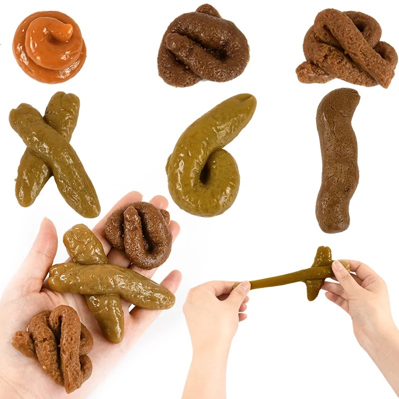 Merda realista segura e de plá - Fake Poop Gag Gift avaliação e preço