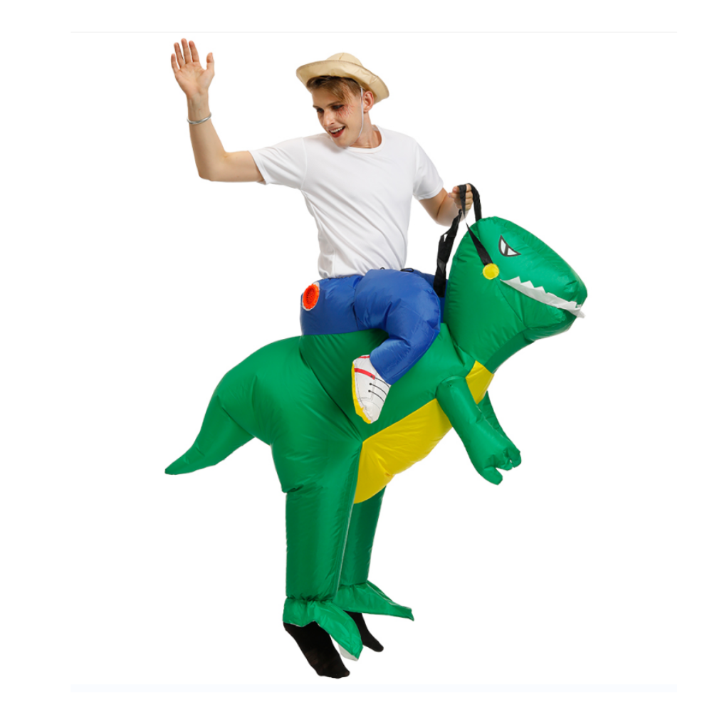 Fantasia Inflável de Dinossaur - Costumes avaliação e preço