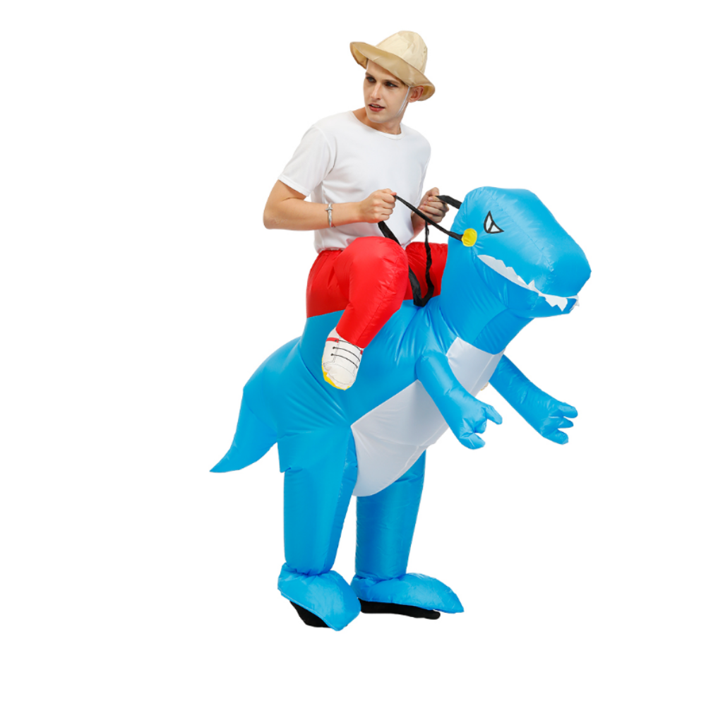 Fantasia Inflável de Dinossaur - Costumes avaliação e preço