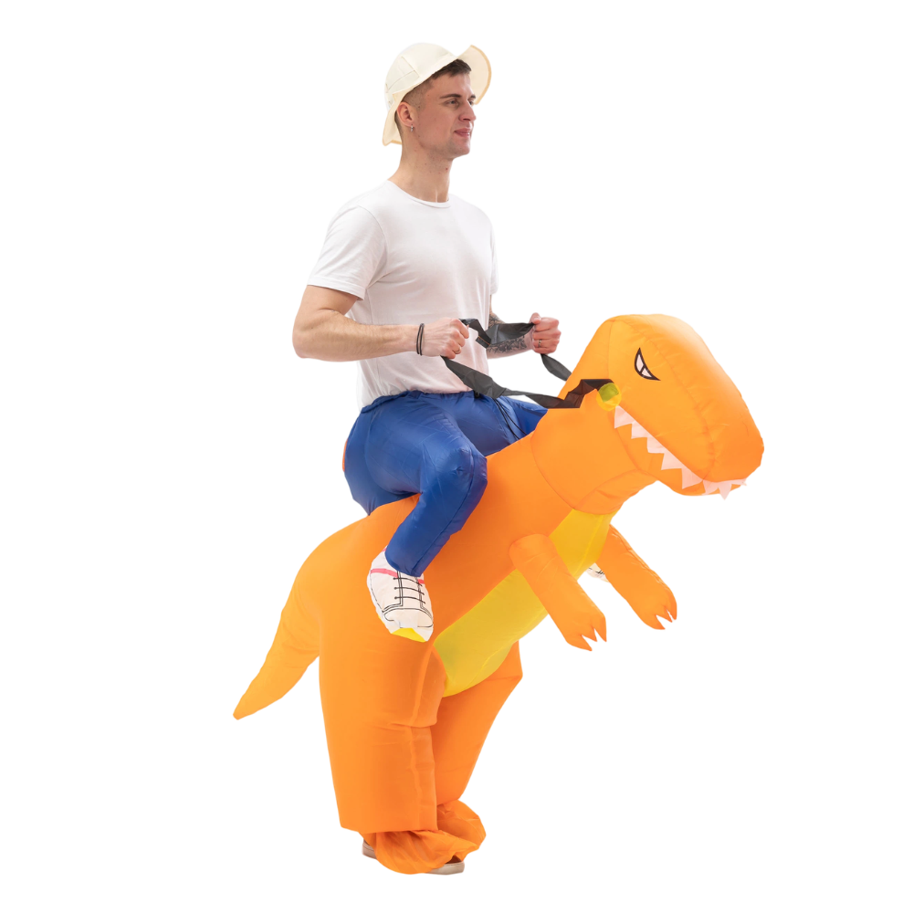 Fantasia Inflável de Dinossaur - Costumes avaliação e preço