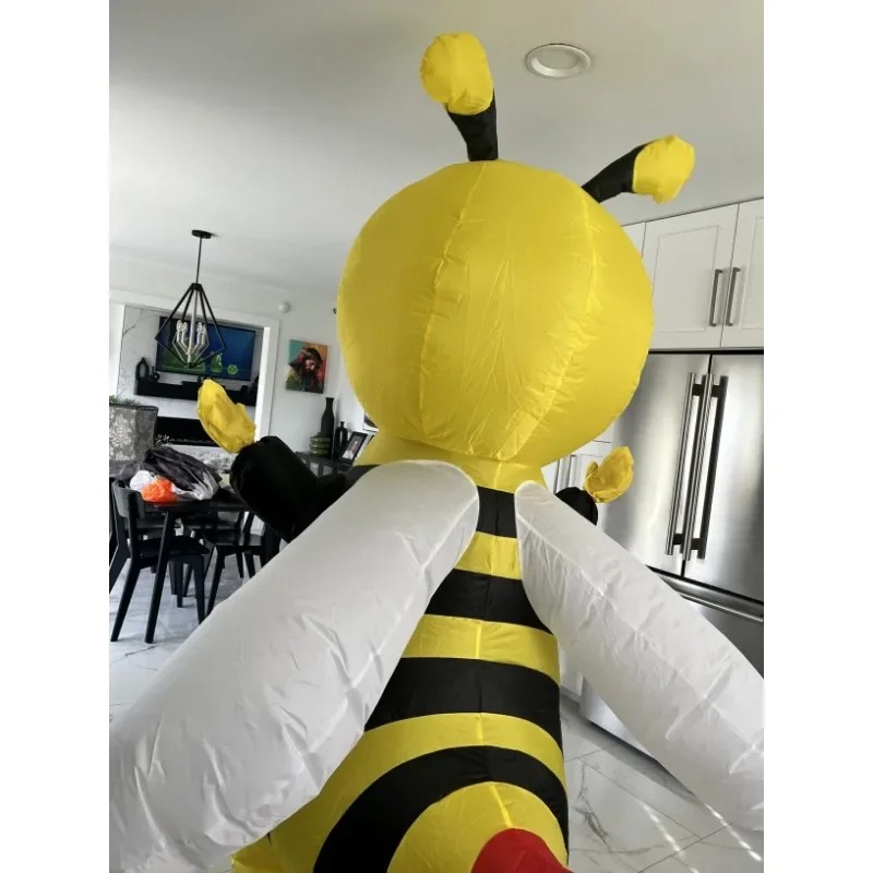 Fantasia Inflável de Abelha Su - Inflatable Dinosaur Costume Adult avaliação e preço