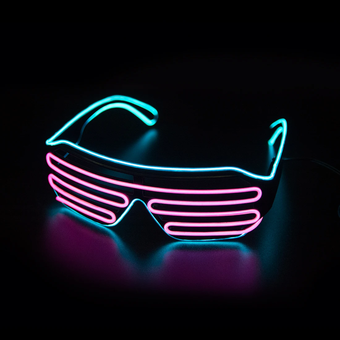 Led brilhante óculos gafas lum - Glow In The Dark Party Glasses avaliação e preço