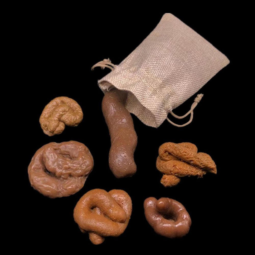 6 Peças de Cocô Falso Realista - Fake Poop Gag Gift avaliação e preço