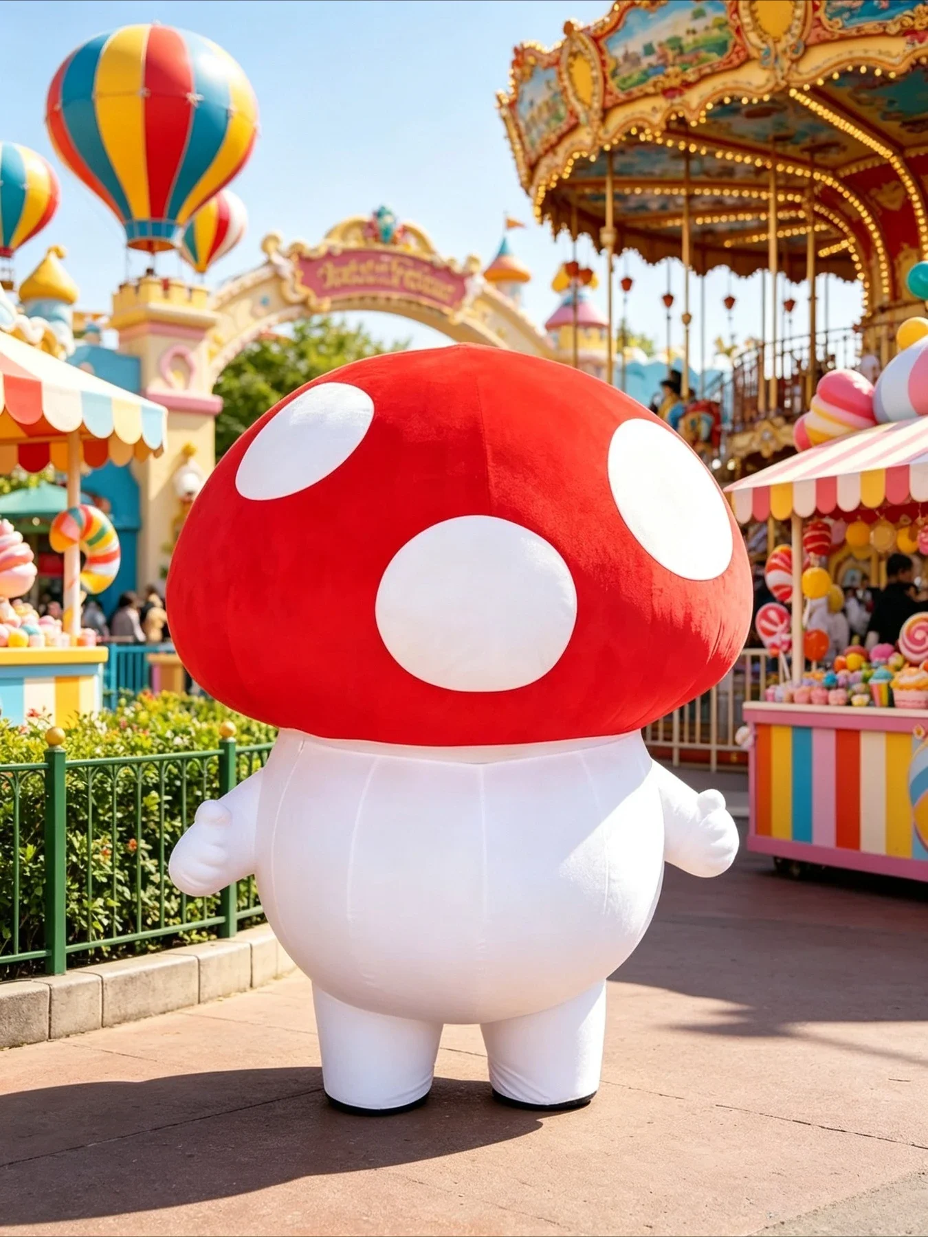 Fantasia de Mascote de Cogumel - Costumes avaliação e preço
