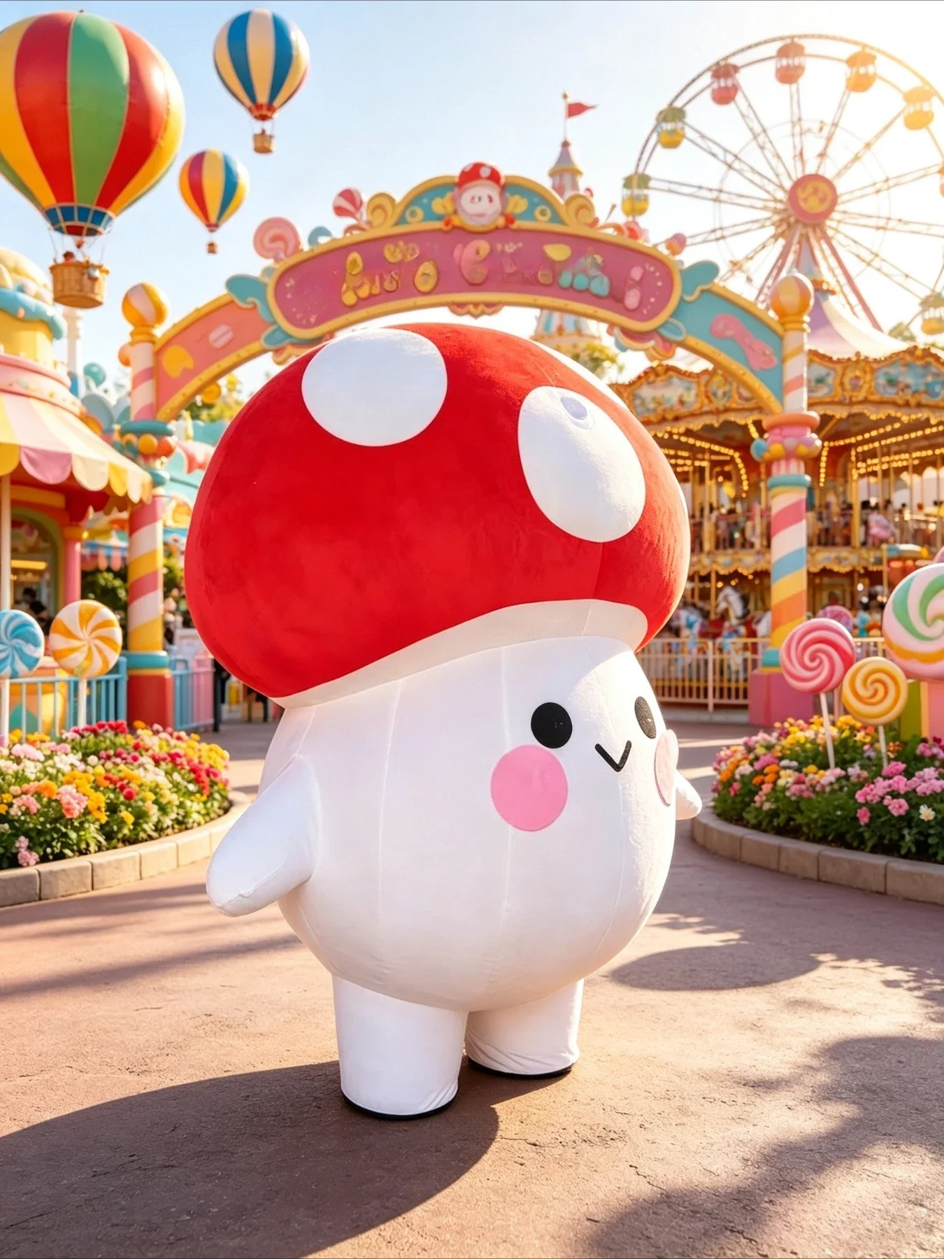 Fantasia de Mascote de Cogumel - Costumes avaliação e preço