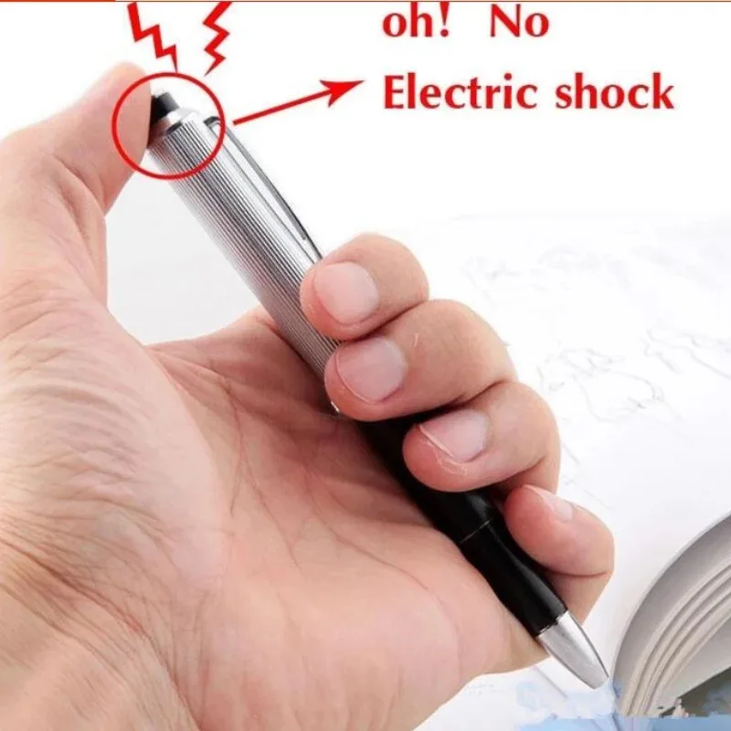 1L-1pcs Caneta de Choque Elétr - Shock Pen Prank Toy avaliação e preço