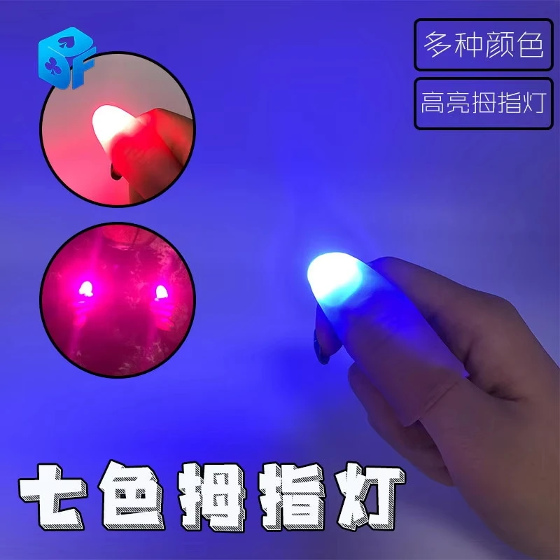 Conjunto profissional de luzes - Thumb Tip Magic Trick Set avaliação e preço