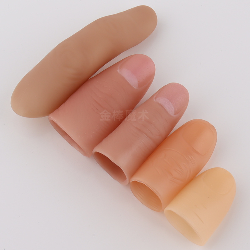 Conjunto de polegar falso mági - Thumb Tip Magic Trick Set avaliação e preço