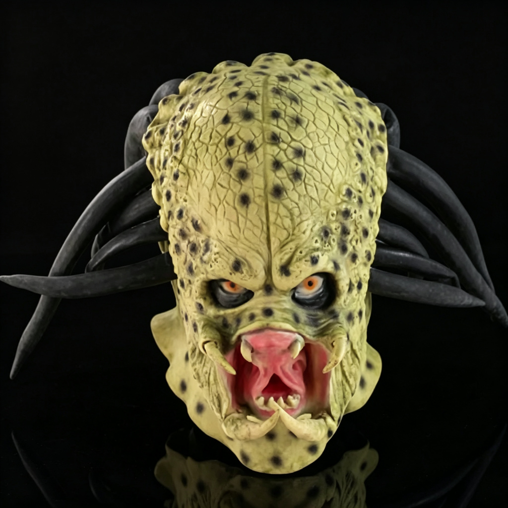 Máscara Realista de Predador c - Latex Alien Mask Realistic avaliação e preço