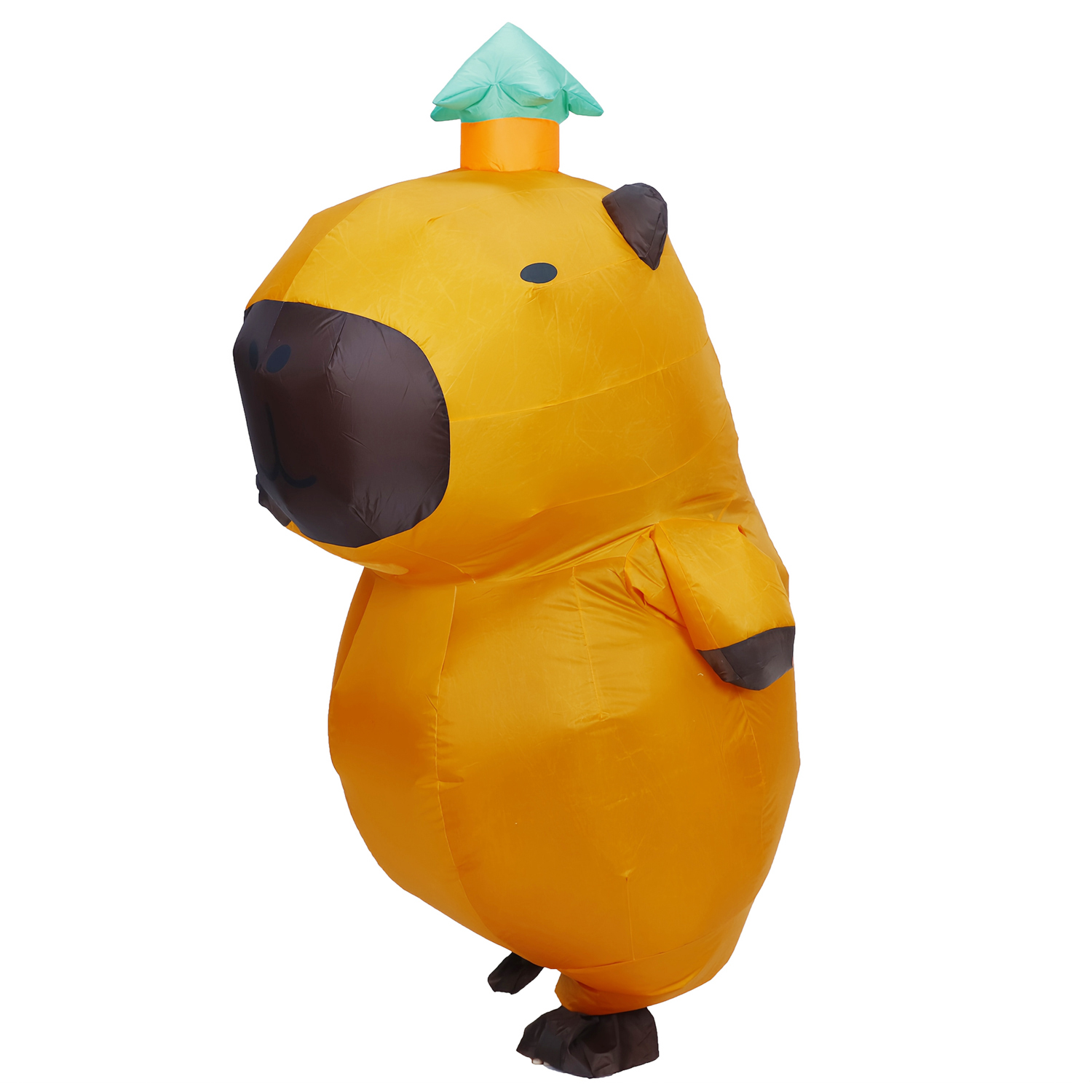 Fantasia inflável do capibara  - Inflatable Dinosaur Costume Adult avaliação e preço