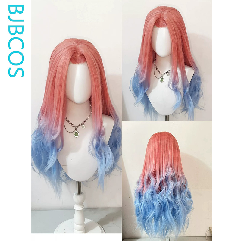 Peruca Estilizada ‌ Peruca Cos - Anime Cosplay Wig Heat Resistant avaliação e preço