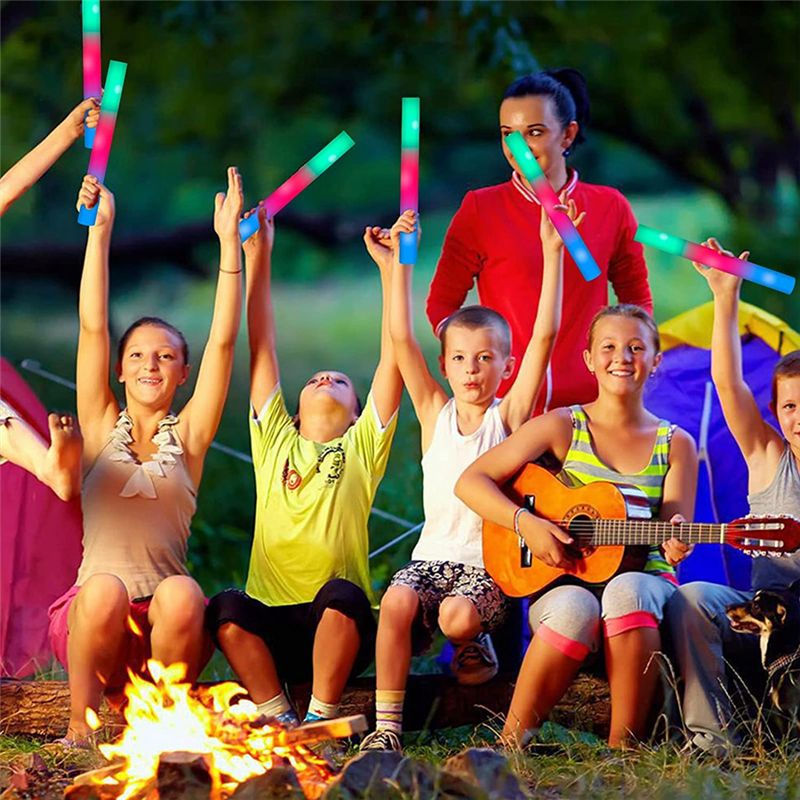 【Oferta Imperdível】Bastões de  - Flashing Led Foam Sticks Party avaliação e preço