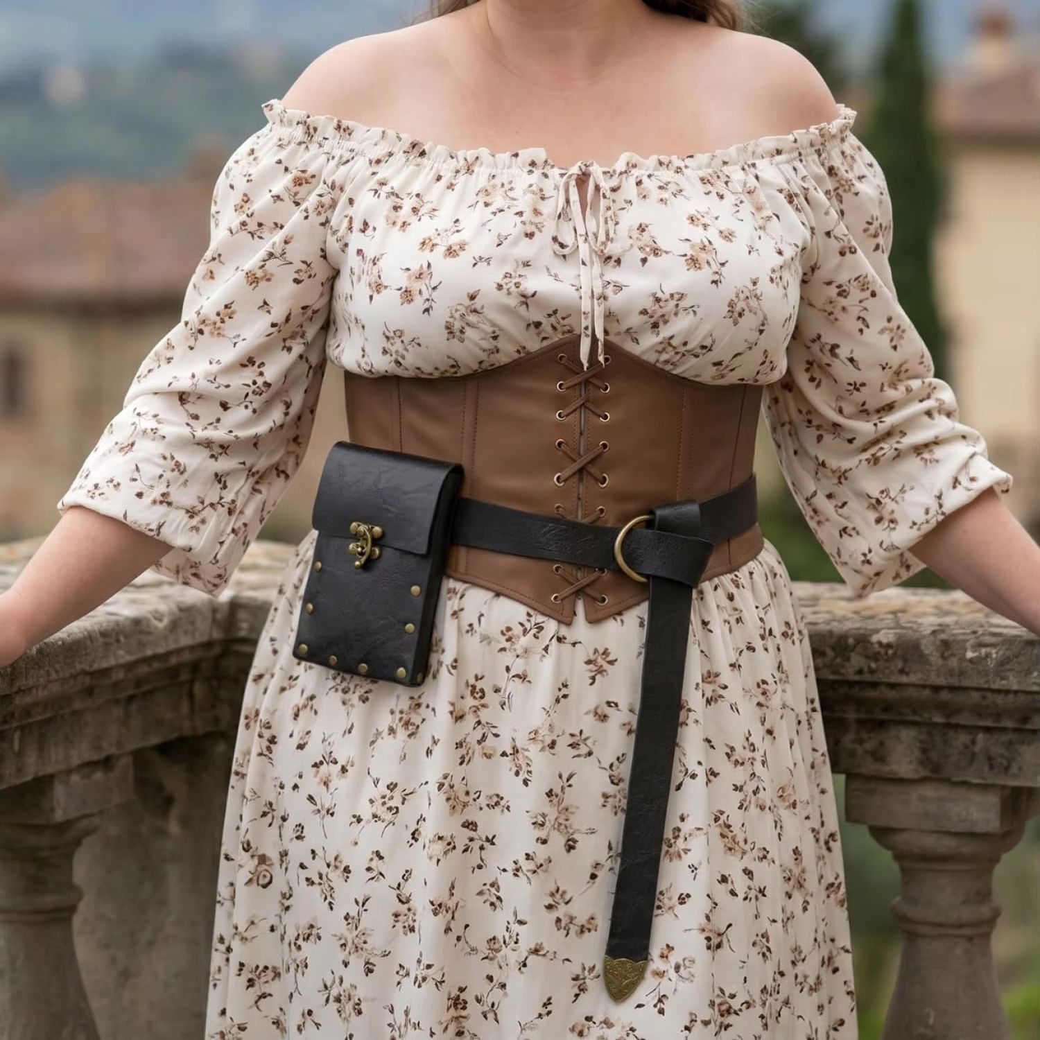 Bolsa de Cintura Medieval em C - Costumes avaliação e preço