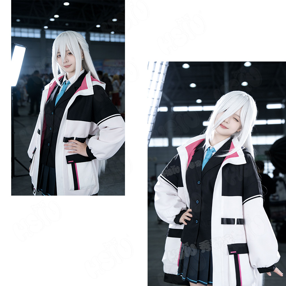 Peruca de Cosplay Kei Blue Arc - Anime Cosplay Wig Heat Resistant avaliação e preço