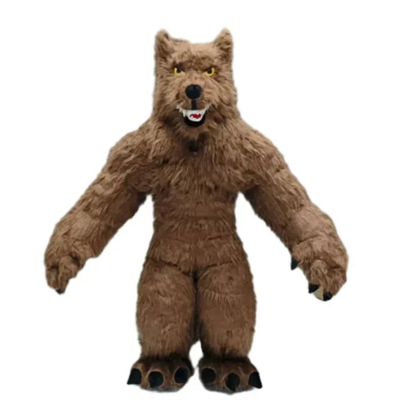 Fantasia de Mascote Lobo Cinza - Costumes avaliação e preço