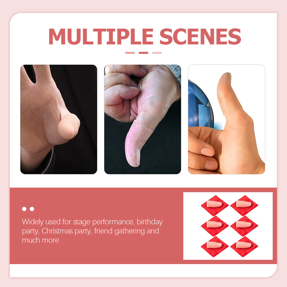 Truque de Mágica de Seda Desap - Thumb Tip Magic Trick Set avaliação e preço