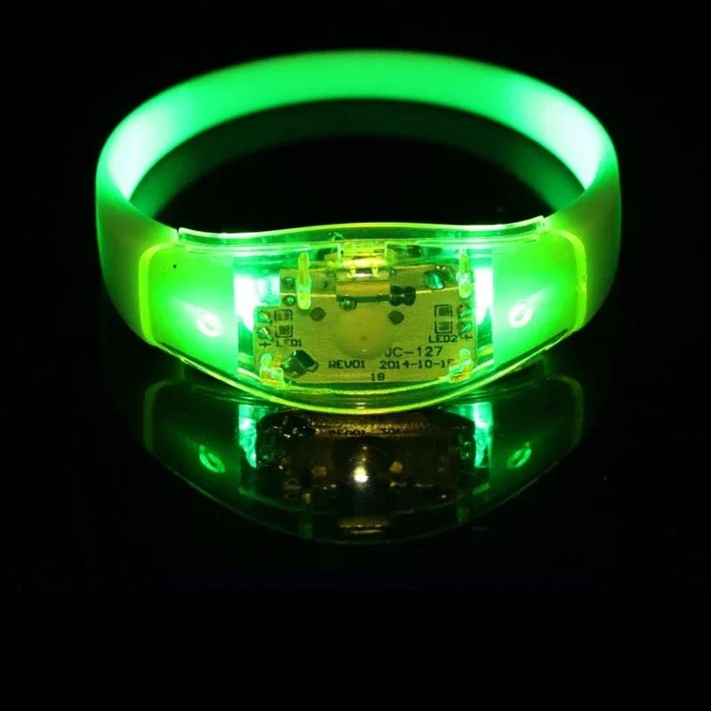 Controle de voz led brilho pul - Glow In The Dark Party Glasses avaliação e preço