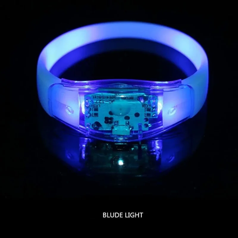Controle de voz led brilho pul - Glow In The Dark Party Glasses avaliação e preço