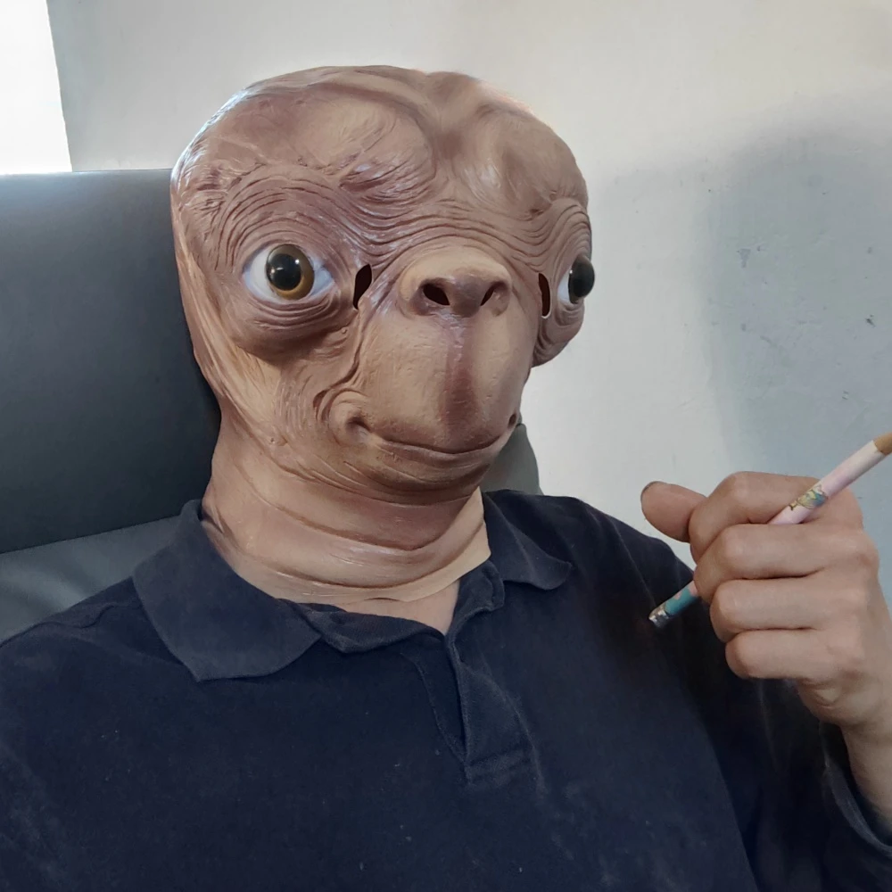 Máscara de Alienígena Assustad - Latex Alien Mask Realistic avaliação e preço