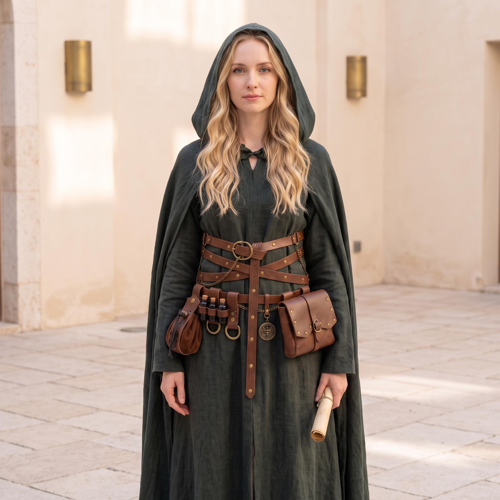 Cinto de corrente medieval, ac - Costumes avaliação e preço