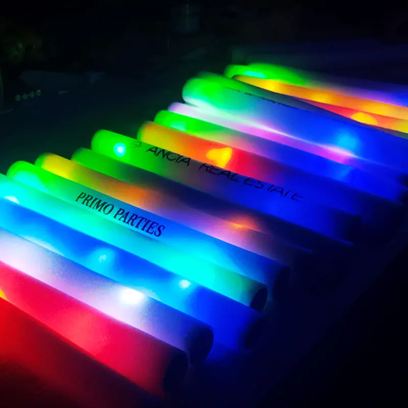Bastões de Espuma LED Personal - Flashing Led Foam Sticks Party avaliação e preço