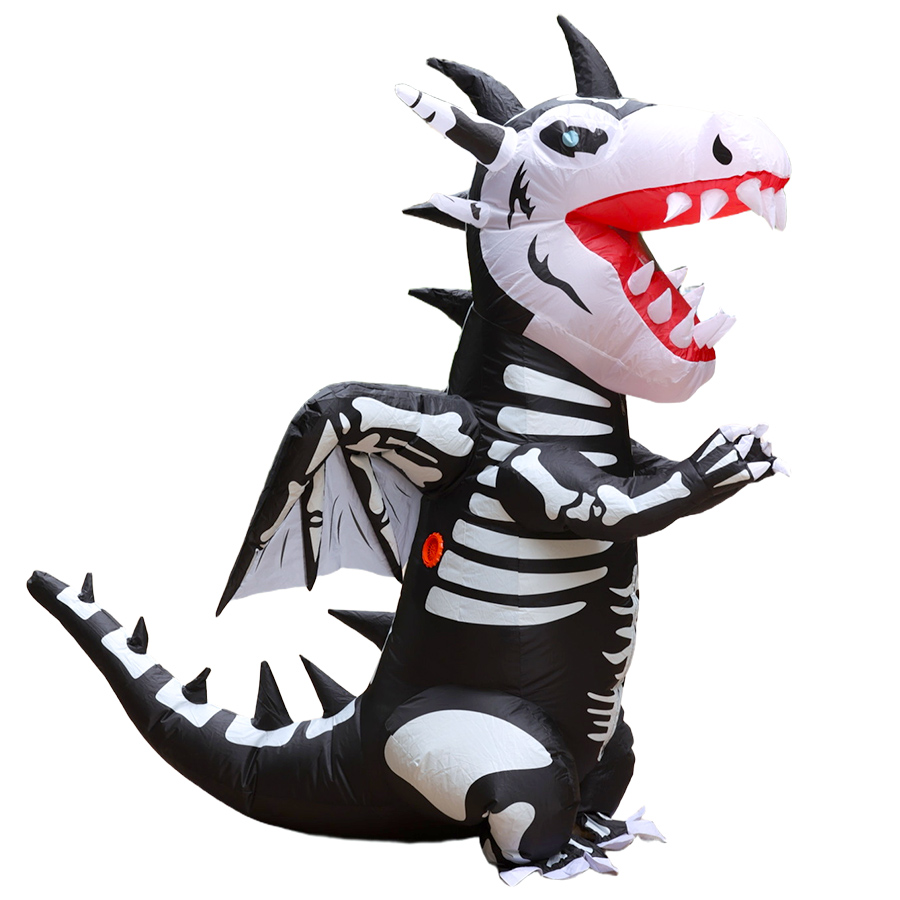 Fantasia Inflável de Dinossaur - Inflatable Dinosaur Costume Adult avaliação e preço